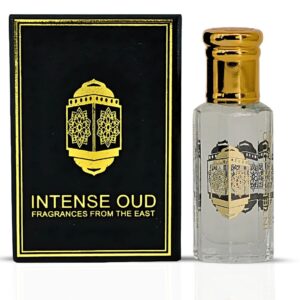 Intense Oud Musc Mutasalik with Black Gift Box Perfume Oil for Unisex – 12 ml