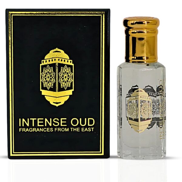 Intense Oud Musc Mutasalik with Black Gift Box Perfume Oil for Unisex – 12 ml