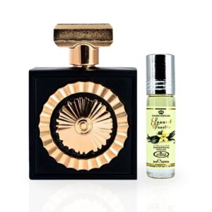 Intense Oud Nebras by Lattafa Pride & Spanish Vanilla by Al Rehab Bundle Eau de Parfum for Unisex – 100 ml
