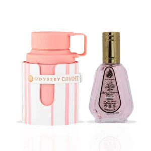 Intense Oud Odyssey Candee Special Edition by Armaf & Pink Blush Shams Al Emarat Khususi by Ard Al Zaafaran Bundle Eau de Parfum for Unisex – 100 ml
