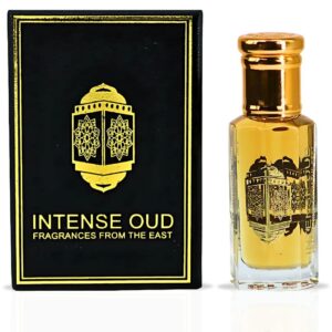 Intense Oud Red Tobaco with Black Gift Box Perfume Oil for Unisex – 12 ml