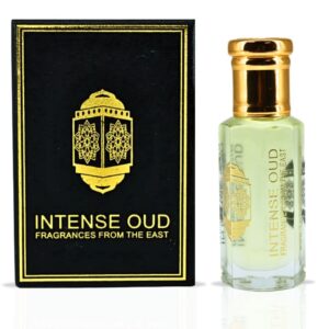 Intense Oud Rose Musk with Black Gift Box Perfume Oil for Unisex – 12 ml