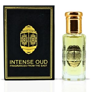 Intense Oud Rouje with Black Gift Box Perfume Oil for Unisex – 12 ml