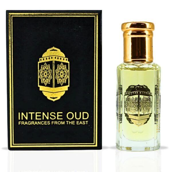 Intense Oud Rouje with Black Gift Box Perfume Oil for Unisex – 12 ml