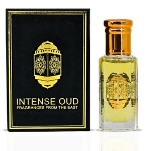 Intense Oud Scandalous with Black Gift Box Perfume Oil for Unisex – 12 ml