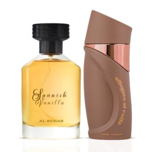 Intense Oud Spanish Vanilla by Al Rehab & Affogato al Caffè by Paris Corner Sprays Bundle Eau de Parfum for Unisex – 100 ml