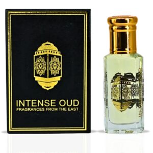 Intense Oud Woody Vanilla with Black Gift Box Perfume Oil for Unisex – 12 ml
