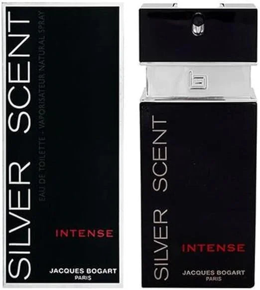 Jacques Bogart Silver Scent Intense Eau de Toilette for Men – 3.3 oz / 100 ml - Tester