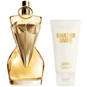 Jean Paul Gaultier Divine for Women – 3.4 oz / 100 ml Parfum Spray, 2.5 oz Body Lotion