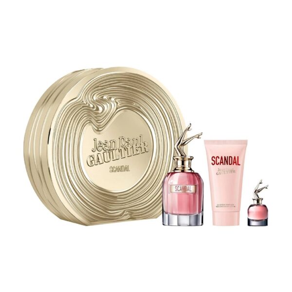 Jean Paul Gaultier Scandal 3 piece v6 Eau de Parfum for Women – 3 piece gift set - v6
