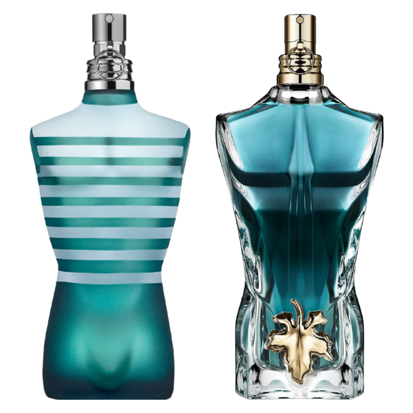Jean Paul Gaultier Spring & Summer Le Male & Le Beau Bundle for Men – 2 x 4.2 oz/ 125 ml Eau de Toilette Spray