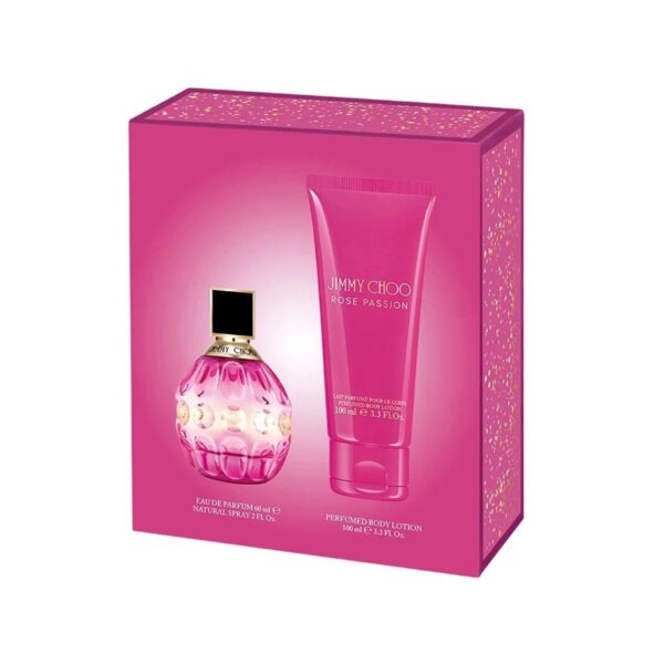Jimmy Choo Rose Passion 2 piece Eau de Parfum for Women – 2 piece gift set Jimmy Choo Rose Passion 2 piece Eau de Parfum for Women – 2 piece gift set