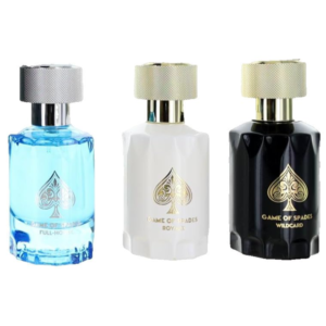 Jo Milano Game of Spades for Everyone for Unisex – 3 x 1.0 oz / 30 ml ( Royale; Full House; Wildcard )
