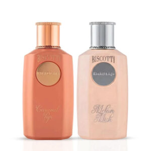 khadlaj Biscotti Caramel & Biscotti Melon Misk Bundle Eau de Parfum for Unisex – 100 ml