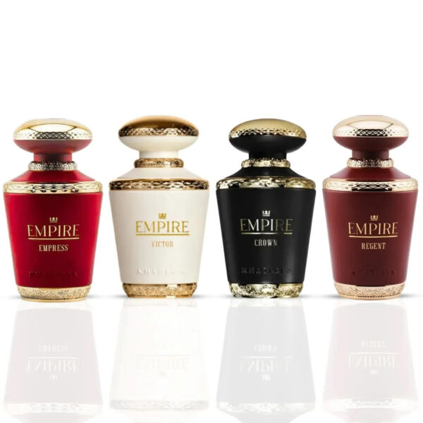 khadlaj Empire Regent Crown Empress & Victor Sprays Collection Eau de Parfum for Unisex – 100 ml