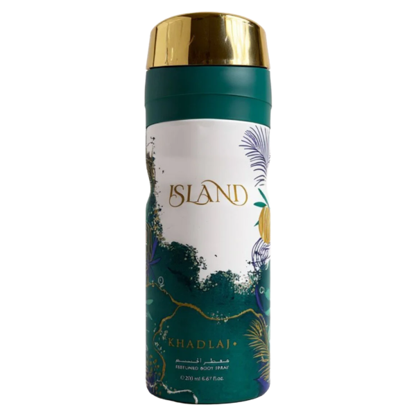 Khadlaj Island for Everyone Body Spray for Unisex – 6.8 oz / 200 ml
