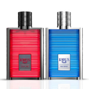 khadlaj Karus Blu Spice & Karus Oud Fire Bundle Eau de Parfum for Unisex – 100 ml