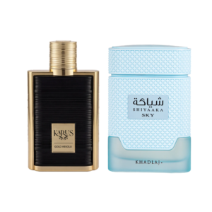 Khadlaj Karus Gold Absolu & Shiyaaka Sky Bundle for Everyone for Unisex