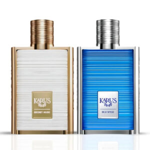 khadlaj Karus Secret Musk & Karus Blu Spice Bundle Eau de Parfum for Unisex – 100 ml