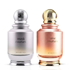 khadlaj Musk Couture & Rose Couture Bundle Eau de Parfum for Unisex – 100 ml