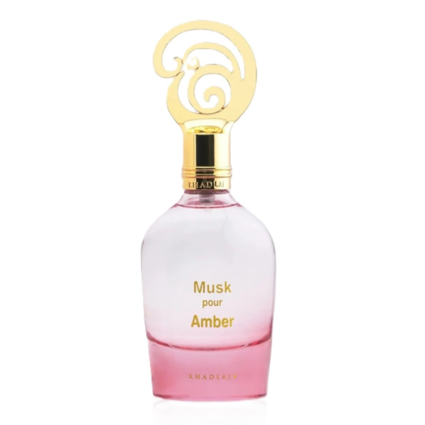 Khadlaj Musk Pour Amber Eau de Parfum for Women – 3.4 oz / 100 ml