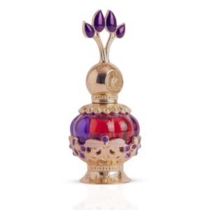 khadlaj Purple Musk Concentrated Velvet Pouch Perfume Oil for Unisex – 20 ml