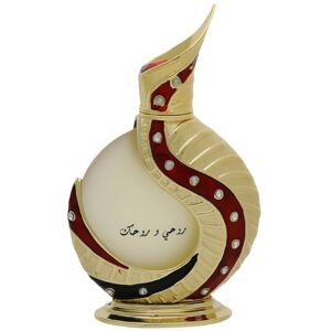 Khadlaj Roohi Wa Roohak Gold for Everyone Perfume Oil for Unisex – 0.68 oz / 20 ml Concentrated Perfume Oil
