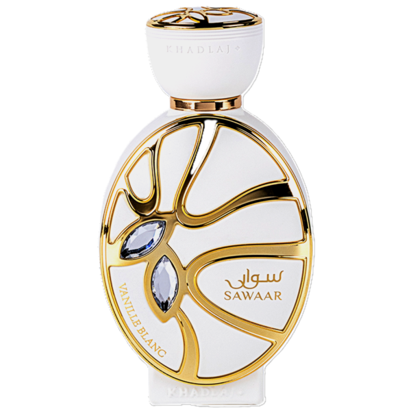Khadlaj Sawaar Vanille Blanc for Everyone Extrait de Parfum for Women – 3.4 oz / 100 ml
