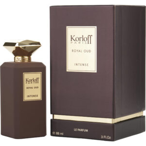 Korloff Paris Royal Oud Intense Eau de Parfum for Unisex – 3 oz