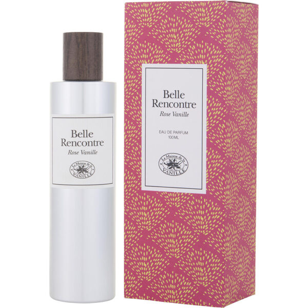 La Maison De La Vanille Belle Rencontre Rose Vanille Eau de Parfum for Women – 3.4 oz