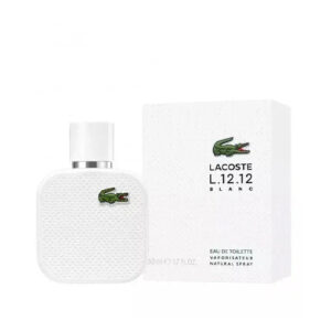 Lacoste L.12.12 Blanc Eau de Toilette for Men – 1.6 oz / 50 ml
