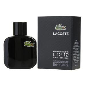 Lacoste L.12.12 Noir Eau de Toilette for Men – 1.6 oz / 50 ml