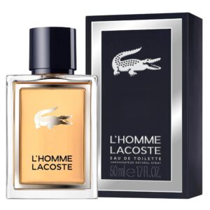 Lacoste L'Homme Eau de Toilette for Men – 1.7 oz / 50 ml