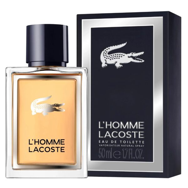 Lacoste L'Homme Eau de Toilette for Men – 1.7 oz / 50 ml