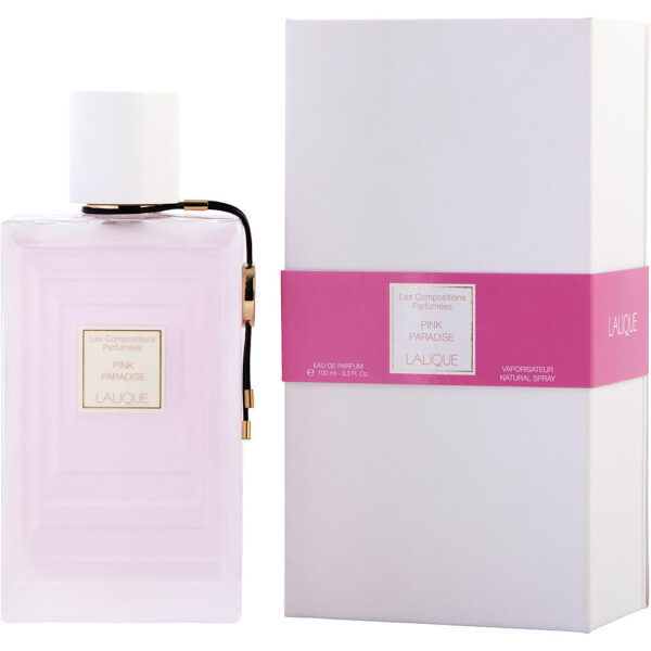Lalique Les Compositions Parfumees Pink Paradise Eau de Parfum for Women – 3.3 oz