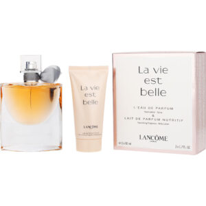 Lancome La Vie Est Belle L' & BODY LOTION TRAVEL OFFER Eau de Parfum for Women – 1.7 oz