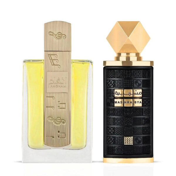 Lattafa Angham & Mashrabya Sprays Bundle Eau de Parfum for Unisex – 100 ml
