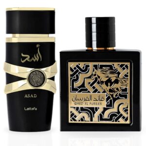 Lattafa Asad & Qaed Al Fursan Sprays Bundle Eau de Parfum for Unisex – 100 ml