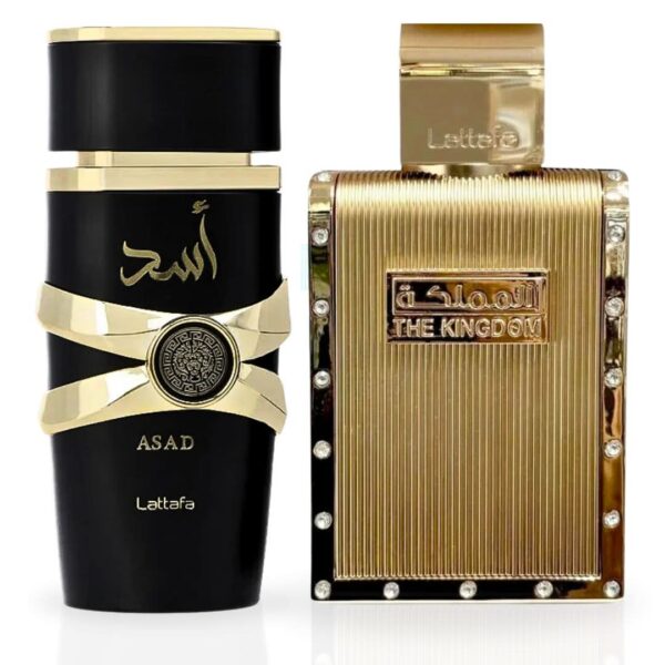 Lattafa Asad & The Kingdom Sprays Bundle Eau de Parfum for Men – 100 ml
