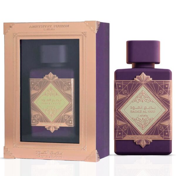 Lattafa Bade'e Al Oud Amethyst Fusion Eau de Parfum for Unisex – 100 ml