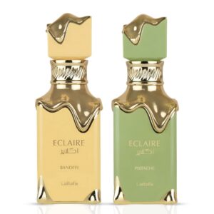 Lattafa Eclaire Banoffi & Eclaire Pistache Sprays Bundle Eau de Parfum for Unisex – 100 ml