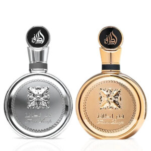 Lattafa Fakhar Platin & Fakhar Gold Extrait Sprays Bundle Eau de Parfum for Unisex – 100 ml
