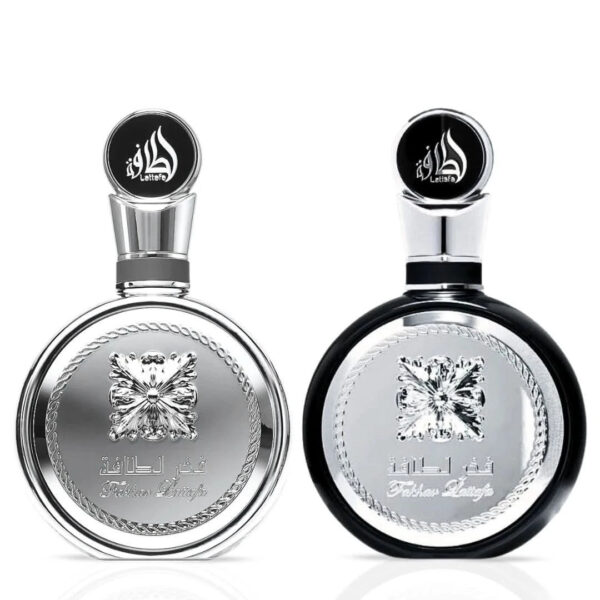 Lattafa Fakhar Platin & Fakhar Sprays Bundle Eau de Parfum for Men – 100 ml