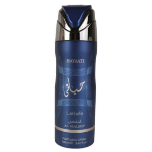 Lattafa Hayaati Al Maleky Deodorant Body Spray for Unisex