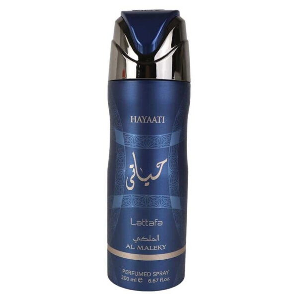 Lattafa Hayaati Al Maleky Deodorant Body Spray for Unisex