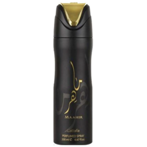 Lattafa Maahir Perfumed Deodorant for Everyone for Unisex – 6.67 oz / 200ml Deodorant Spray