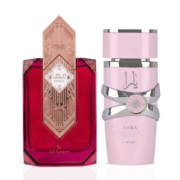 Lattafa Maha by Ard Al Zaafaran & Yara Sprays Bundle Eau de Parfum for Women – 100 ml
