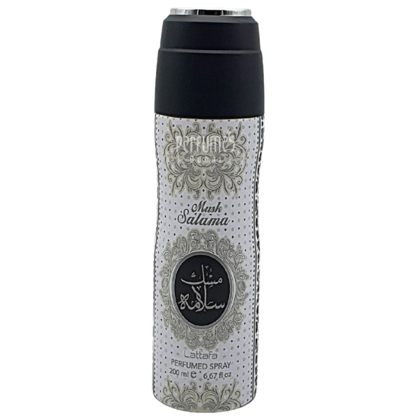 Lattafa Musk Salama Perfumed Deodorant for Everyone for Unisex – 6.67 oz / 200ml Deodorant Spray