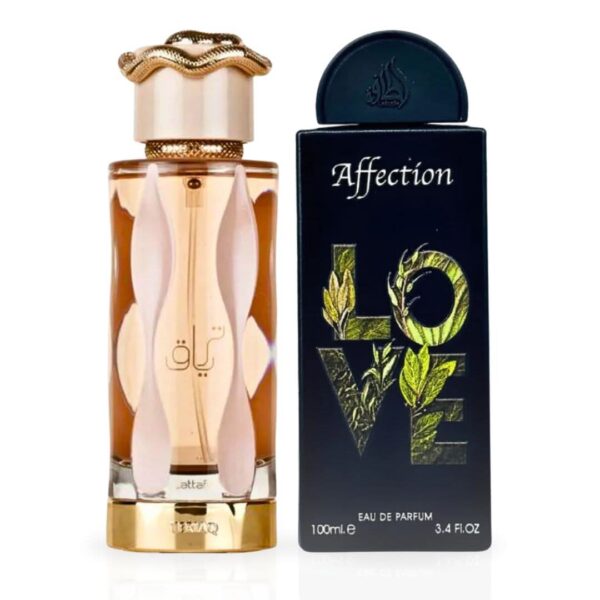 Lattafa Teriaq & Affection Sprays Bundle Eau de Parfum for Unisex – 100 ml