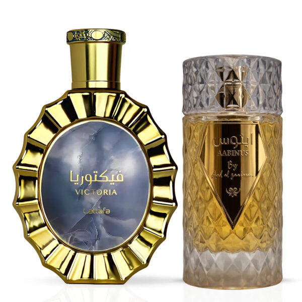 Lattafa Victoria & Aabinus by Ard Al Zaafaran Bundle Eau de Parfum for Unisex – 100 ml